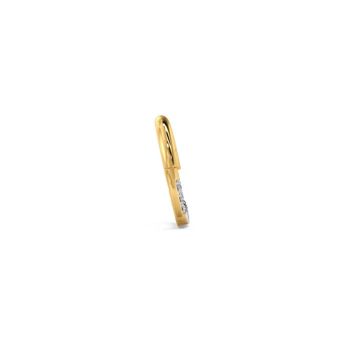 Embrace Lab Diamond Hoops Earrings